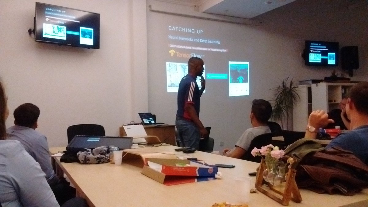 owenjonesuob's tweet photo. Fantastic evening of lightning talks last night at #BathML! Thank you so much to everyone who came along to help us celebrate our birthday, and HUGE thanks to @anaelena__, @AvonHuxor, @AkshilPatel6, @Reido2012, @Austejuke_bath and @dsg22 for their excellent presentations! https://t.co/Wuq03qcBJC