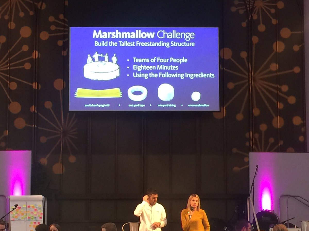triplowery's tweet photo. Time for the M-LAB Marshmellow Challenge. Things... Just. Got. Real. #MLABTampa @JOINMLAB https://t.co/yEJdZ9oreK