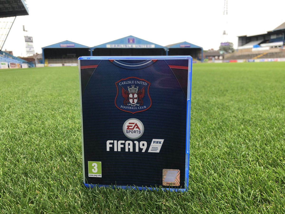 officialcufc's tweet image. 🎮 Fancy winning a #cufc limited edition copy of #FIFA19 for #PS4? All you need to do is RT this tweet and follow us before kick off in our game against Stevenage at Brunton Park on Saturday and we’ll pick a winner after the match!