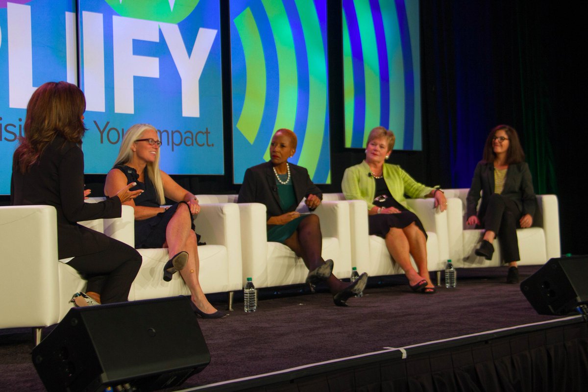 NextUpIsNow's tweet photo. "Gender equality has everything to do with men," says Emily Troiano of @CatalystInc at #NEWSummit partners in progess panel. https://t.co/kFfxqcanDz