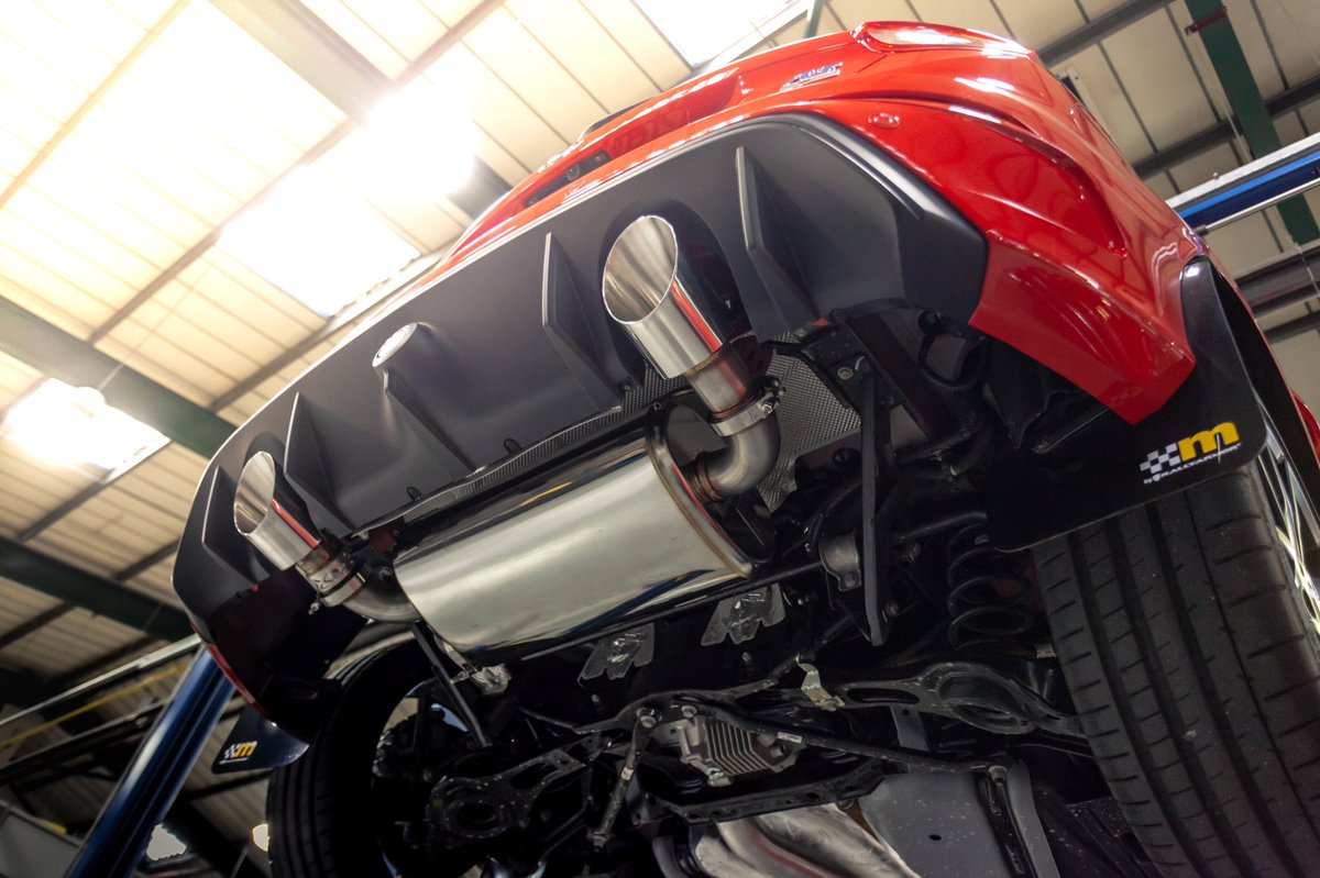 Mountune's tweet image. Up your exhaust game, with our newly Ford-endorsed cat-back for the Mk3 Focus RS. 
An essential building block for higher power outputs - and a worthy upgrade based on the improved soundtrack alone!

goo.gl/WVUkdC

#mountune #upyourgame #engineereddifference #focusrs