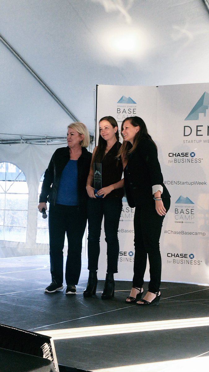 TheCableCenter's tweet photo. Congratulations to the second runner up @nannoapp! #DENStartupWeek @DENStartupWeek @ProjectXite https://t.co/TZ7zDZomOb
