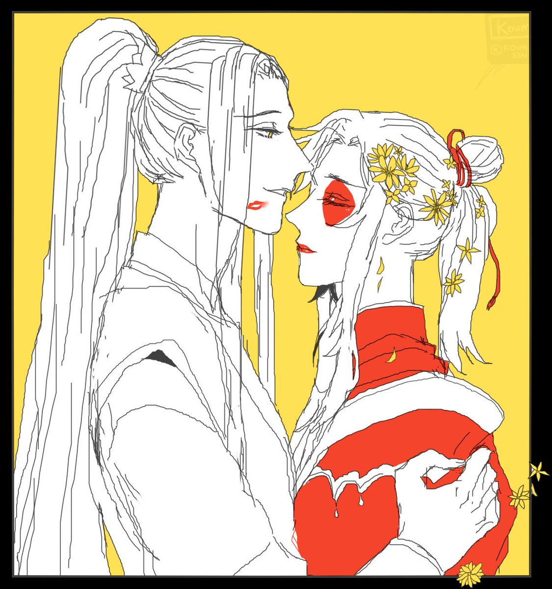 (鼠绘起来不是一个人)
不向黑恶势力低头(不
#魔道祖师  #MoDaoZuShi 
金光善x莫玄羽
一♥一祝福,一点爱给莫玄羽 