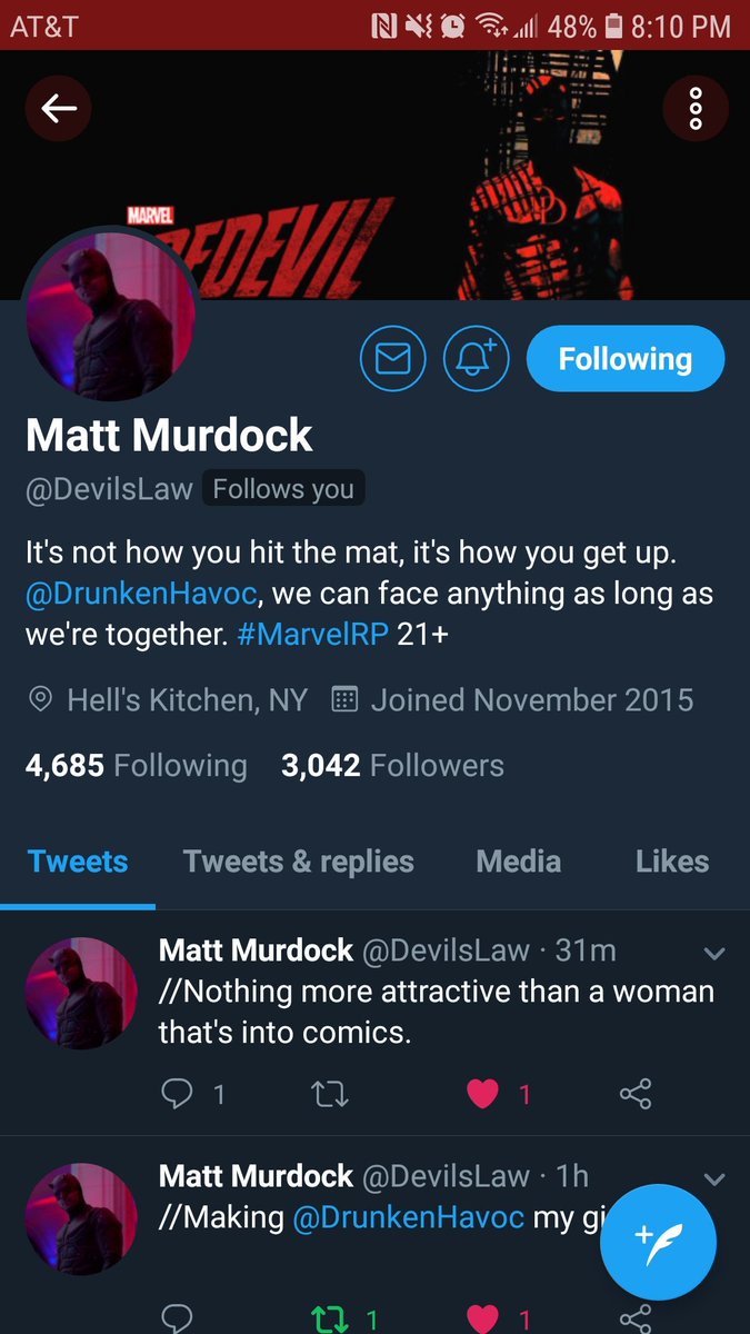 It's official. Always been.