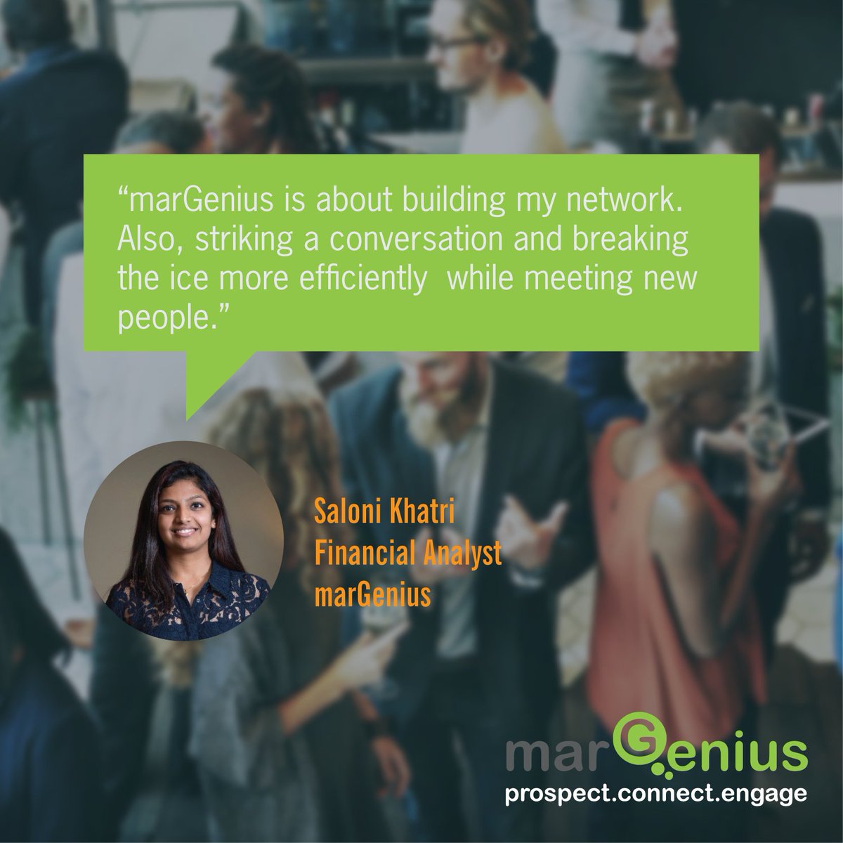 MargeniusAPP's tweet photo. marGenius is about building my network. Also, striking a conversation and breaking the ice more efficiently while meeting new people.
#Networking #Success #Engage #Quote #Prospect #Connect #Engage #App #Download #Business #Sales #Network #Insight https://t.co/CW1TjiXaHu