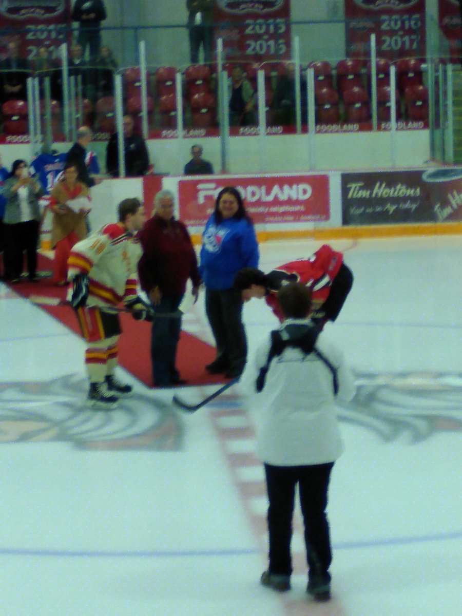 Shelley Eli (@sockeymm) on Twitter photo Unveiling of the Buddy Miracle Jersey and puck drop Ayr centennials vs Paris mounties NDCC <a href="/northdumfries/">Township of North Dumfries</a> <a href="/AyrCentennials/">Ayr Centennials</a> <a href="/TheAyrNews/">The Ayr News</a> Unveiling of the Buddy Miracle Jersey and puck drop Ayr centennials vs Paris mounties NDCC <a href="/northdumfries/">Township of North Dumfries</a> <a href="/AyrCentennials/">Ayr Centennials</a> <a href="/TheAyrNews/">The Ayr News</a>