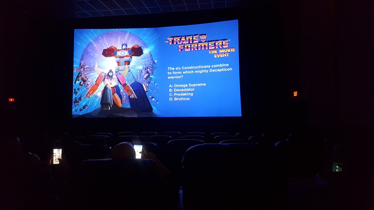 wristlock098's tweet photo. About to watch the 86 #Transformers movie at my local @AMCTheatres
#RealTransformers https://t.co/AinROu1MeR
