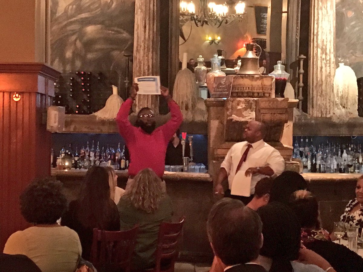 STRIVEINTL's tweet photo. Cheering and raising a glass to our colleagues, who dedicate every day to changing lives across the country. A beautiful end to day one of STRIVE Institute 2018. #istrivefor https://t.co/2YR63mFYE6