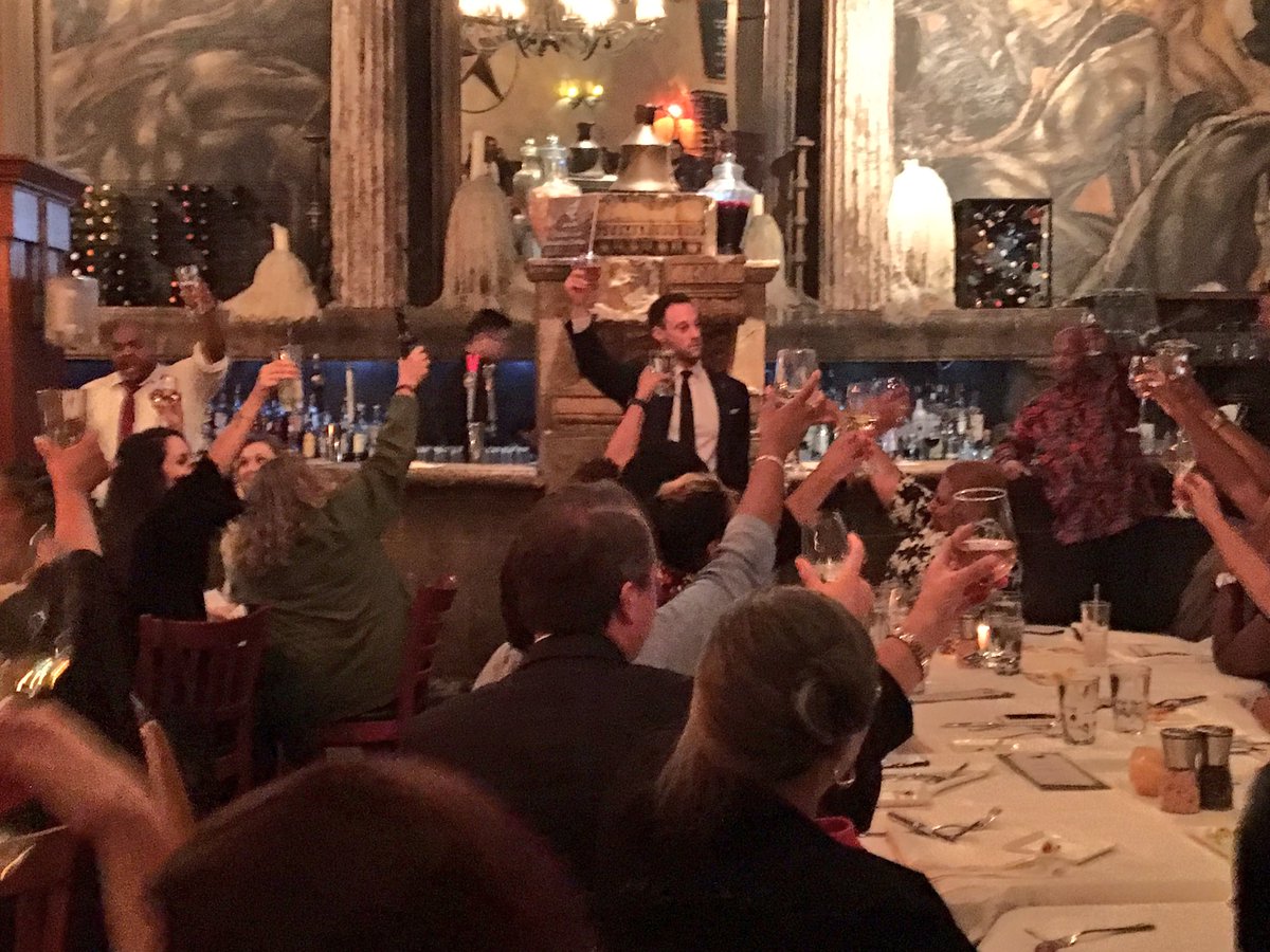 STRIVEINTL's tweet photo. Cheering and raising a glass to our colleagues, who dedicate every day to changing lives across the country. A beautiful end to day one of STRIVE Institute 2018. #istrivefor https://t.co/2YR63mFYE6