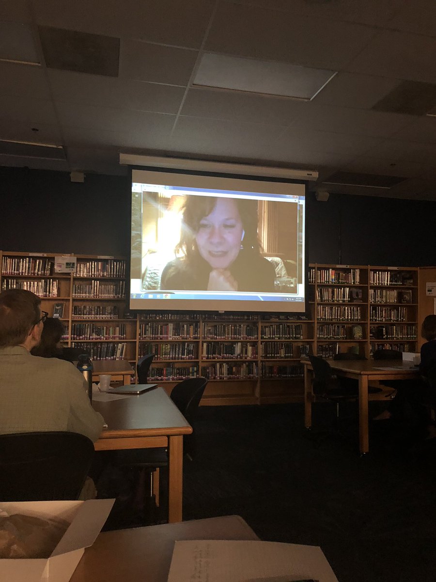 Thank you @sherryngick for sharing your expertise and ideas with us tonight via Google Hangouts! #greaterstllibs #whatwedo