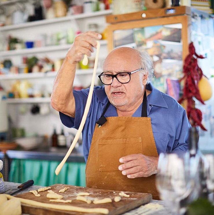 Everything is awful. Enjoy these photos of a cooking Danny DeVito (via Jamie Oliver’s IG) and be healed.