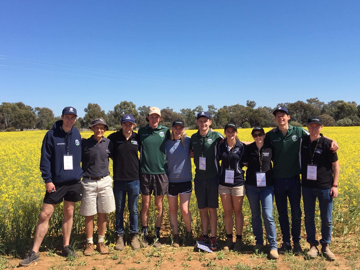 TristanClarke20's tweet photo. Cheers to @GrainGrowersLtd for a great week at #cropscomp18. Definitely learnt a whole lot and loved every minute of it ! Definitely recommended for any students considering it !!! Back to the boring sandplains we head. https://t.co/63KdZXir8R