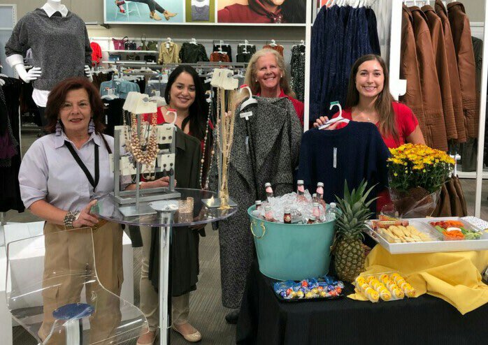 It’s Happy Hour at KOP @target &amp; we are celebrating the launch of our newest brand, Prologue! Thank you to Lawrence for representing MS and accessorizing every outfit for our guests! #TargetStyle