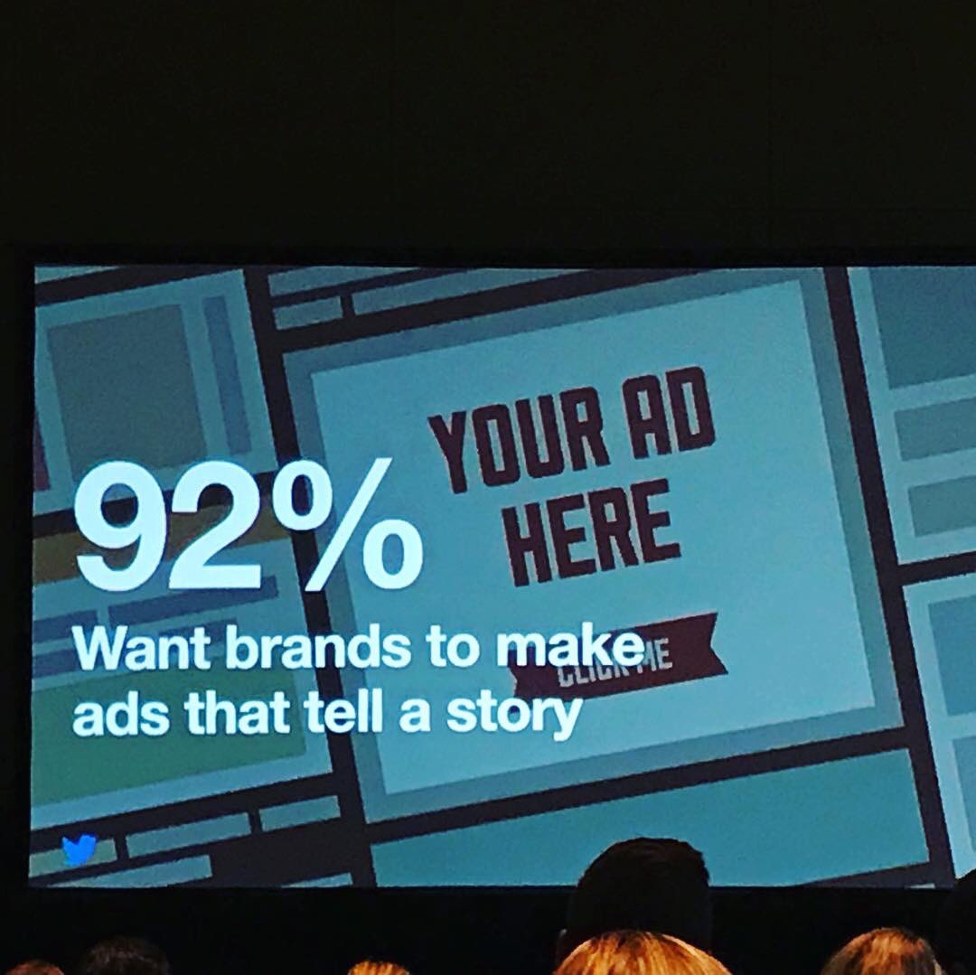 RNRSocial's tweet photo. #Storytelling through your #DigitalMarketing and #SocialMediaMarketing with @Jones from @twitter at the #DSCHI today @digitalsummits #Chicago. https://t.co/9sEnMuikKd