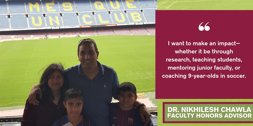 barretthonors's tweet photo. This week’s Faculty Feature is Dr. Nikhilesh Chawla, the FHA for Materials Science and Engineering! To learn more about FHAs in your major, visit https://t.co/eVPywoSWSB. #BarrettFHA https://t.co/zANnN1xiSt