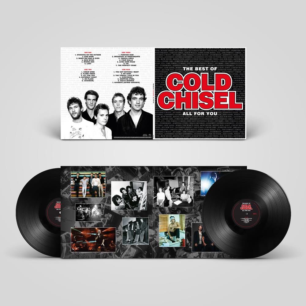 coldchisel's tweet photo. OUT NOW! The expanded Deluxe Edition of All For You is available EVERYWHERE from today. Released on vinyl, and as a 37-song double CD, you can place your order now and have it delivered - https://t.co/8QxHT8157z https://t.co/lCfYpfB4FM