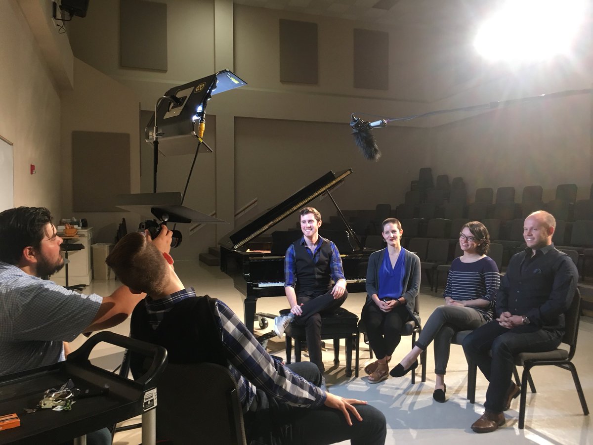 hatchmyideas's tweet photo. Fun filming with @VOCES8 US Scholars today documenting our time together this week! They are amazing! @UsaVcm @VCMeducation #singtoinspire https://t.co/DuT60vVLIY
