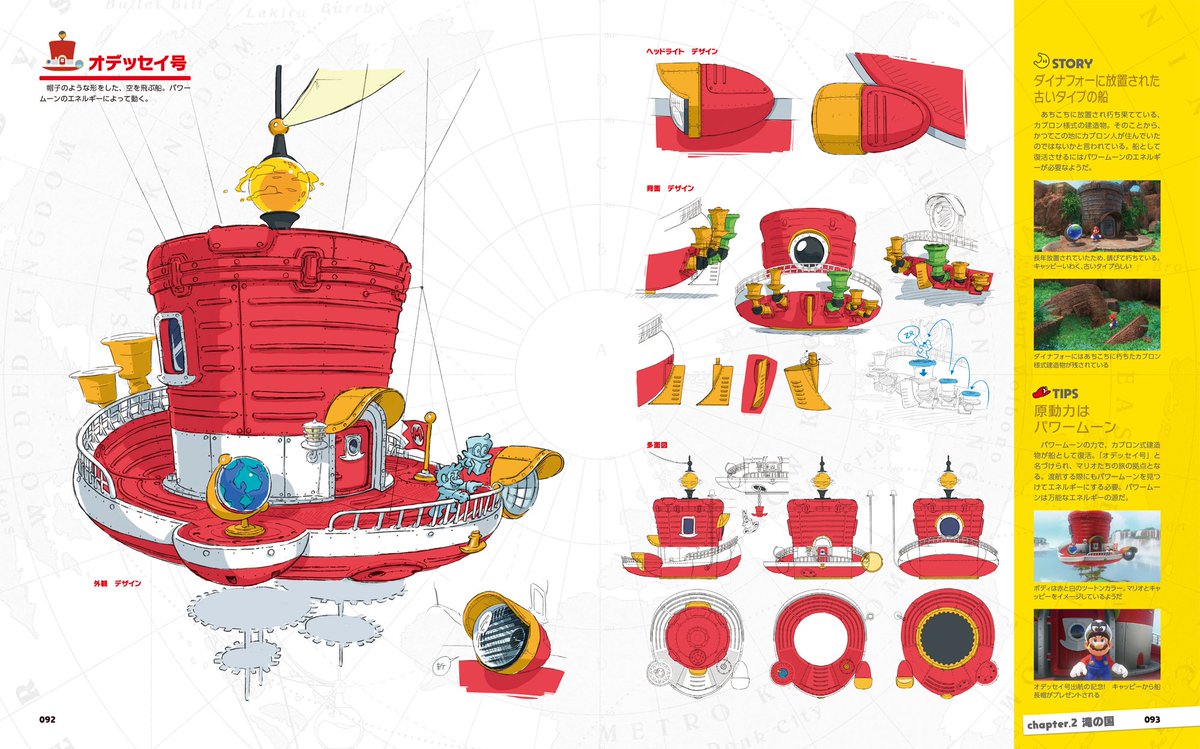 スーパーマリオ オデッセイ בטוויטר 最後に ニュードンク シティ のコンセプトアートです 開発初期のイラストも多数収録させていただきました 実際のゲームとの違いなどを発見したり あれこれと想像を膨らませてみてください