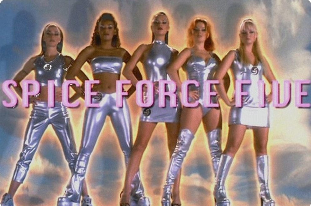 BritNicc's tweet photo. With the everything going to shit, I think it's time we assemble @TheSpiceGirls. #girlpower #spiceforcefive https://t.co/OOqcgOzK6S