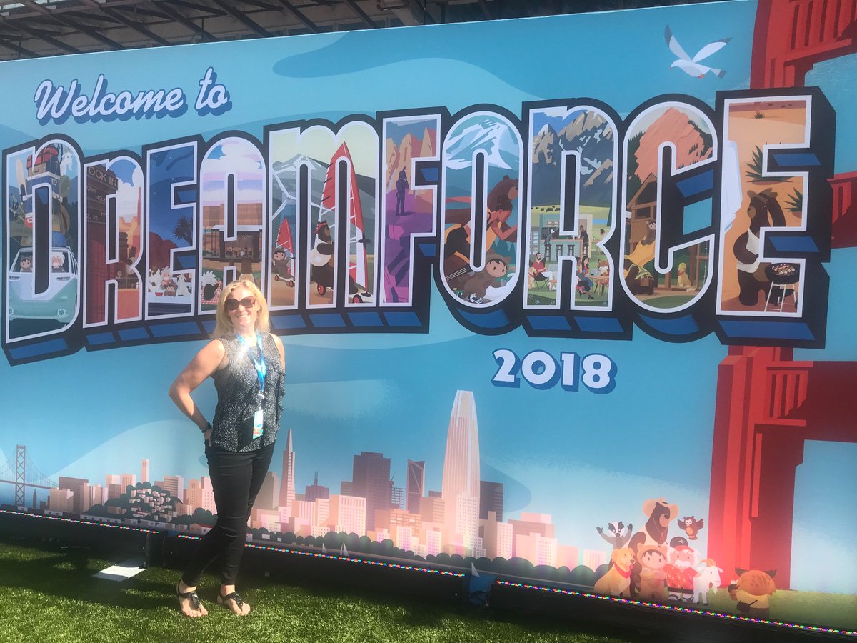 Having a good time at #DF18