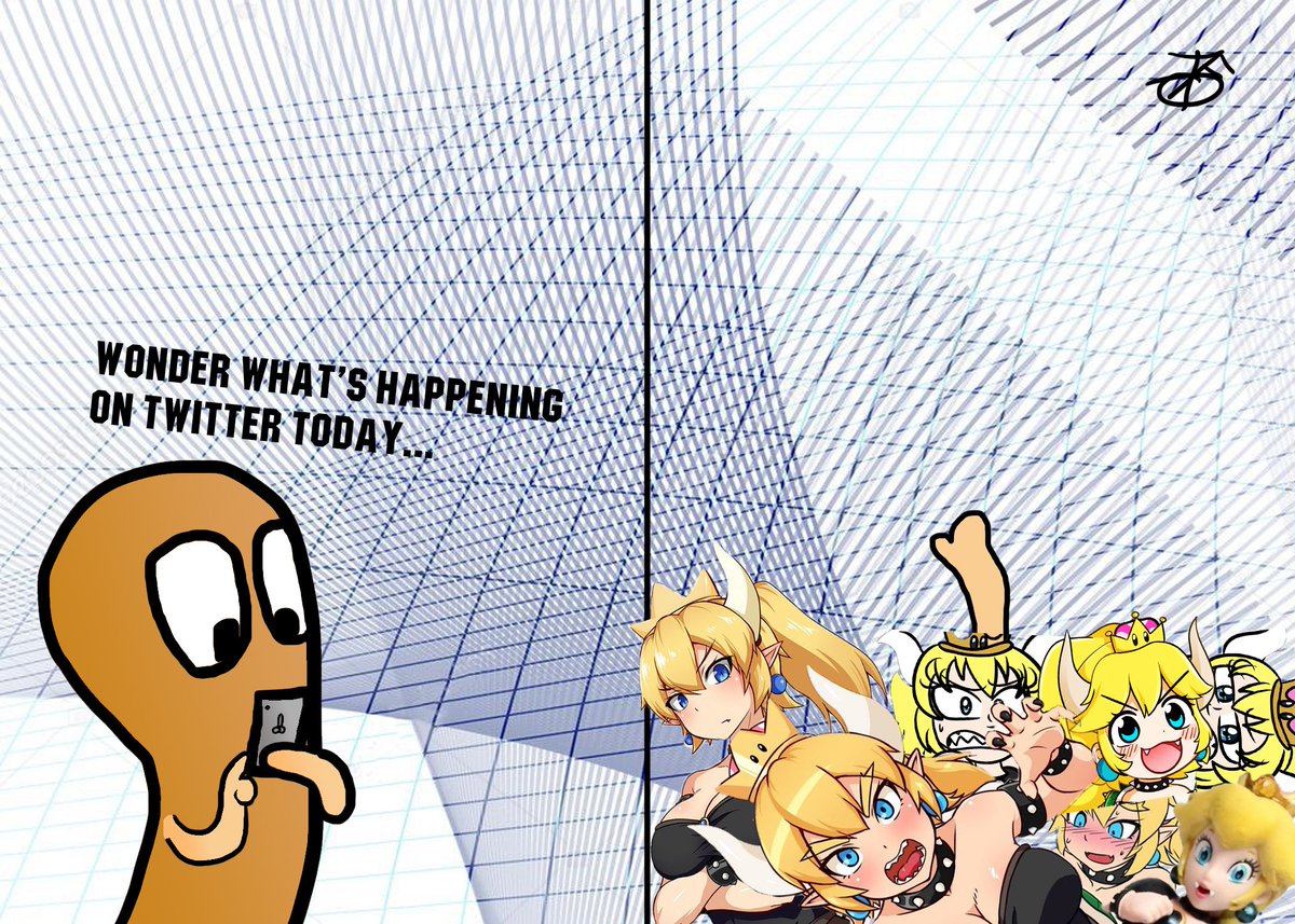 _Adam_TF's tweet photo. Me logging back onto Twitter and Social Media in a nutshell.
#bowsette
#AdamTF
#Memes https://t.co/bhFWxK2kn0