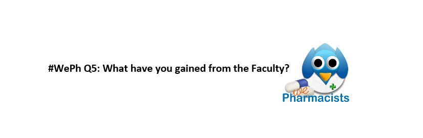 WePharmacists's tweet photo. OK, here's a selling pitch opportunity...
#WePh Q5: What have you gained from completing the Faculty? https://t.co/icgaIjSh5D