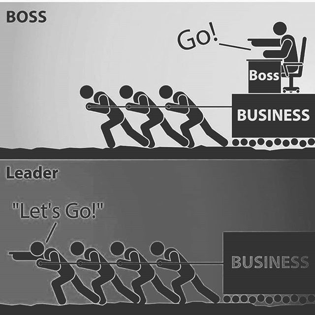 CoachKenBarger's tweet photo. Know the difference! #leadervsboss https://t.co/LNVBGukIJb https://t.co/JI9pRdHc3n