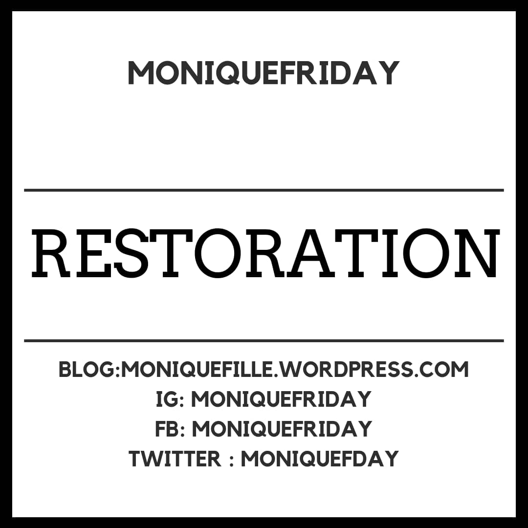 MoniqueFday's tweet photo. What are some of challenging circumstances you've been through as a woman preventing you from maximizing your potentials and living out your purpose?

MoniqueFriday is back!!!!!.
And as promised we are here with a new segment dubbed "RESTORATION" https://t.co/K9Hx0anEZN
