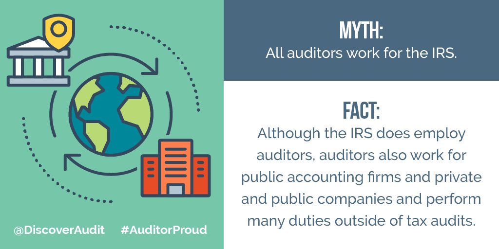 LTuite's tweet image. Before I started working for @TheCAQ  I thought this was true too! Take a minute to learn the facts! #FutureAuditor #AuditorProud  Learn more @DiscoverAudit Happy #AuditorProudDay 😁🥳