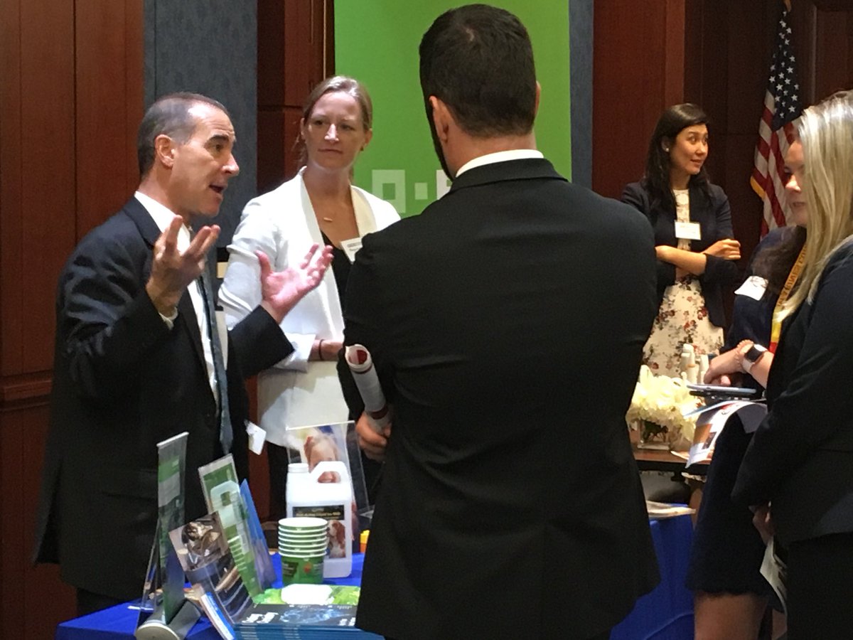 Gc3Sca's tweet photo. @BASF_SustyNA on Capitol Hill sharing how #sustainablechemistry central to toys, prosthetic limbs and more! #GC3SCA #sustainable chemistryproductexpo https://t.co/BmyK7w0PRR
