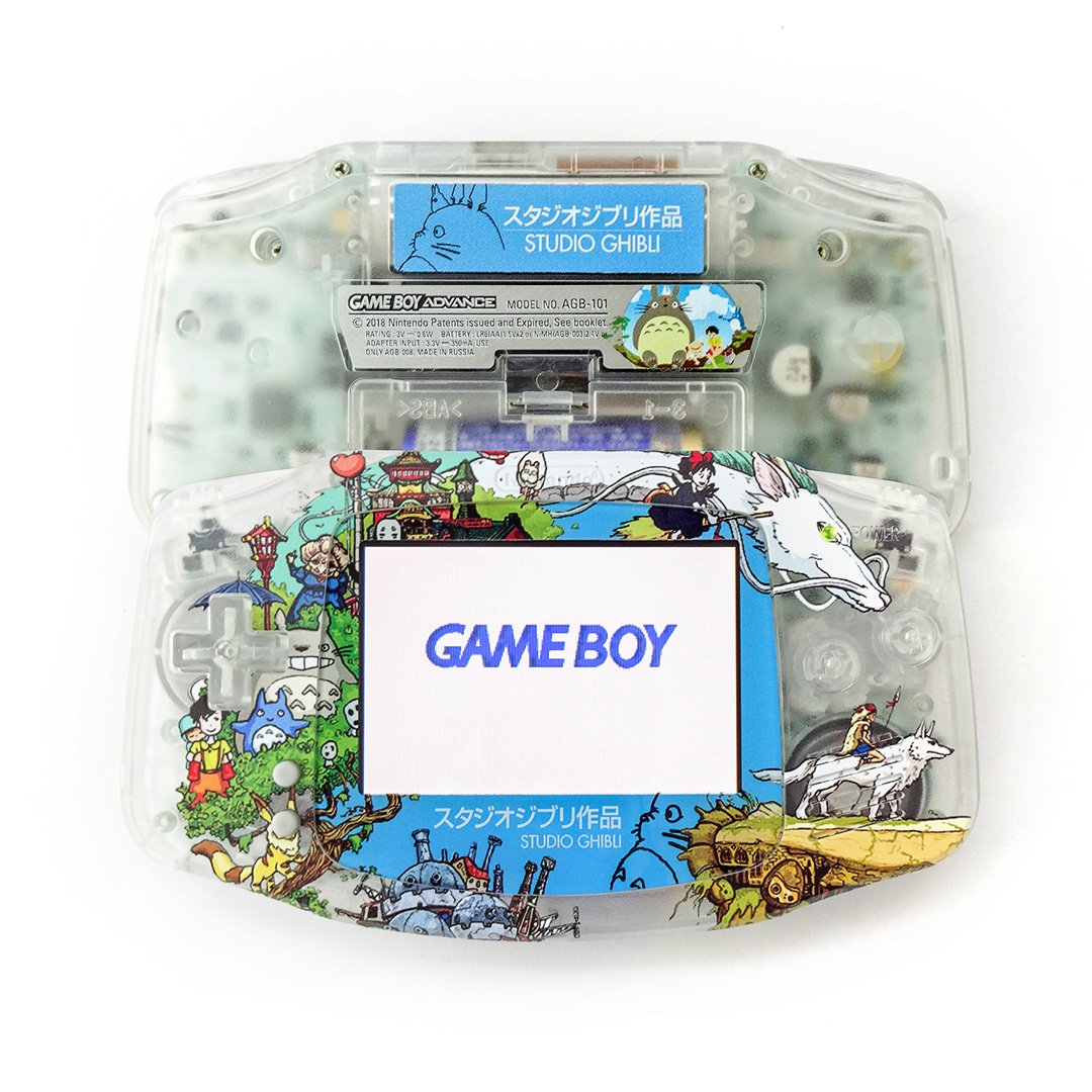 Game Boy Advance Shell Sticker, UV Printed