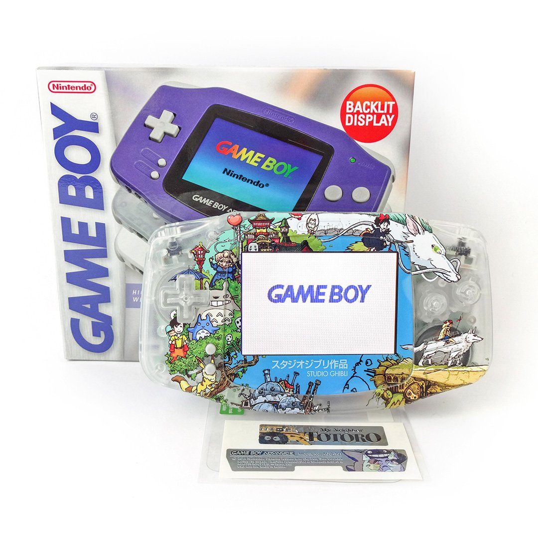 Game Boy Advance Shell Sticker, UV Printed