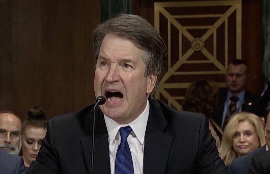 JeauxVaughn's tweet photo. “The louder I speak, the more innocent I am!” 
#KavanaughConfirmationHearings https://t.co/Spf0ZRvhj4