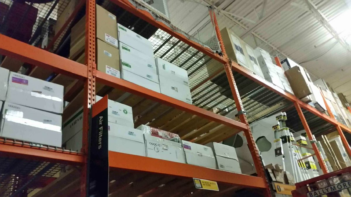 #261OverheadPurge in D26 at Lilburn #0110WINS. Filter bays ready for customers.