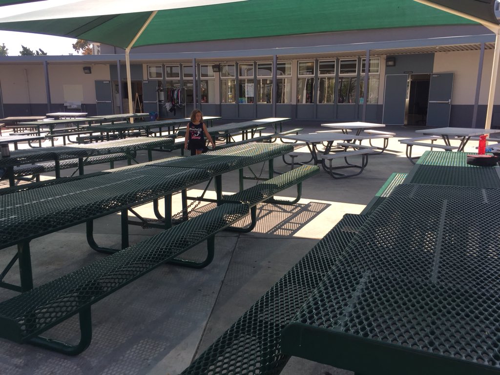Sturmtweets's tweet photo. You know that school staff member all the kids know and love? It’s this guy, Mr. Luis. In one lunchtime, he cleaned up after 2 sick kids, monitored &amp; tied the lunch area, played with kids, and chatted with them. It takes a village. #USDLearns #osterpride @MeisenbachMO https://t.co/rZLpfnb37q