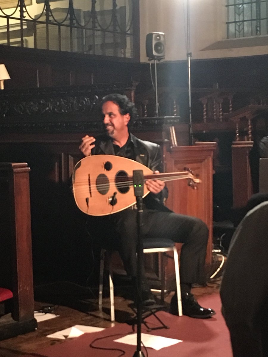 AMukhtarOud's tweet photo. It was great to be part of last night’s opening concert @londonstrings #festival with the @VelesEnsemble Thank you for such a great audience. Here’s to a successful running of the #musicfestival #oud #strings #maqam #taqasim #musicfusion #تقاسيم_عود #عود #مقام #مهرجان_موسيقي https://t.co/1wJsYymNKD