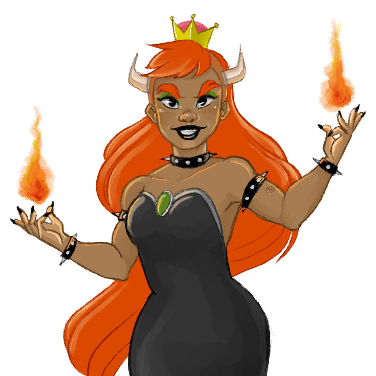morg_city's tweet photo. I've jumped on the #bowsette train
#SuperMario #Mario #bowser #genderbend #koopa #QueenKoopa https://t.co/MeKFBIMB4k