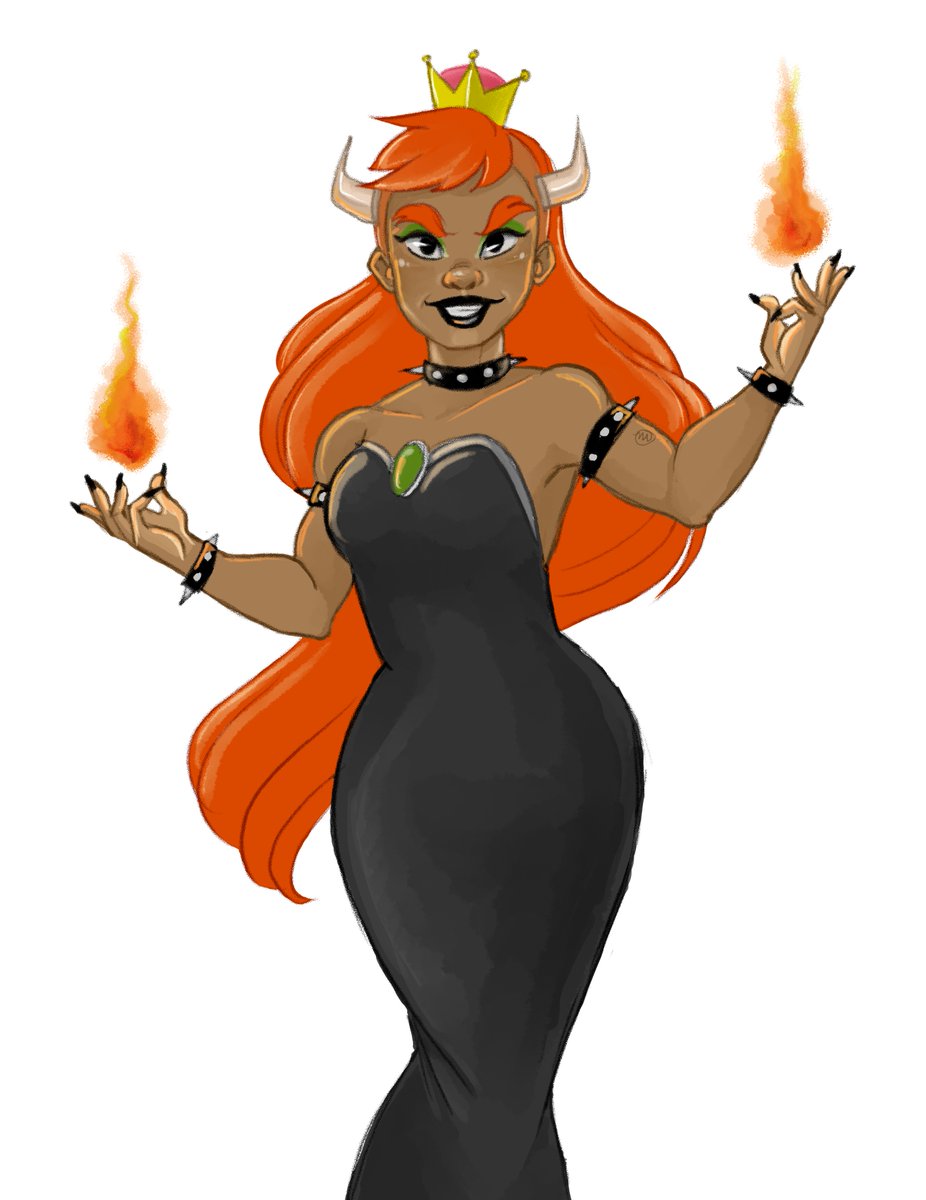 morg_city's tweet photo. I've jumped on the #bowsette train
#SuperMario #Mario #bowser #genderbend #koopa #QueenKoopa https://t.co/MeKFBIMB4k