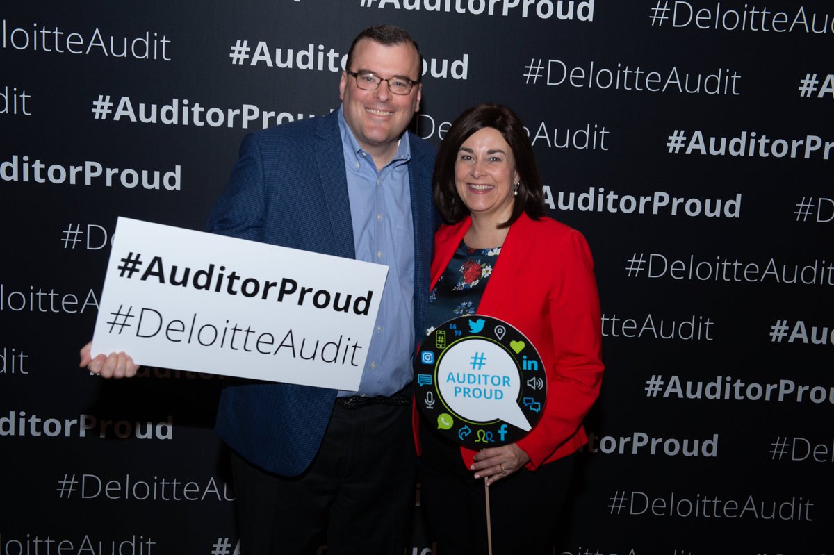 WendyKFletcher's tweet photo. Helping auditors progress in their careers and achieve success is just one of the many reasons I’m #AuditorProud! #DeloitteAudit https://t.co/etq4G4FRyQ