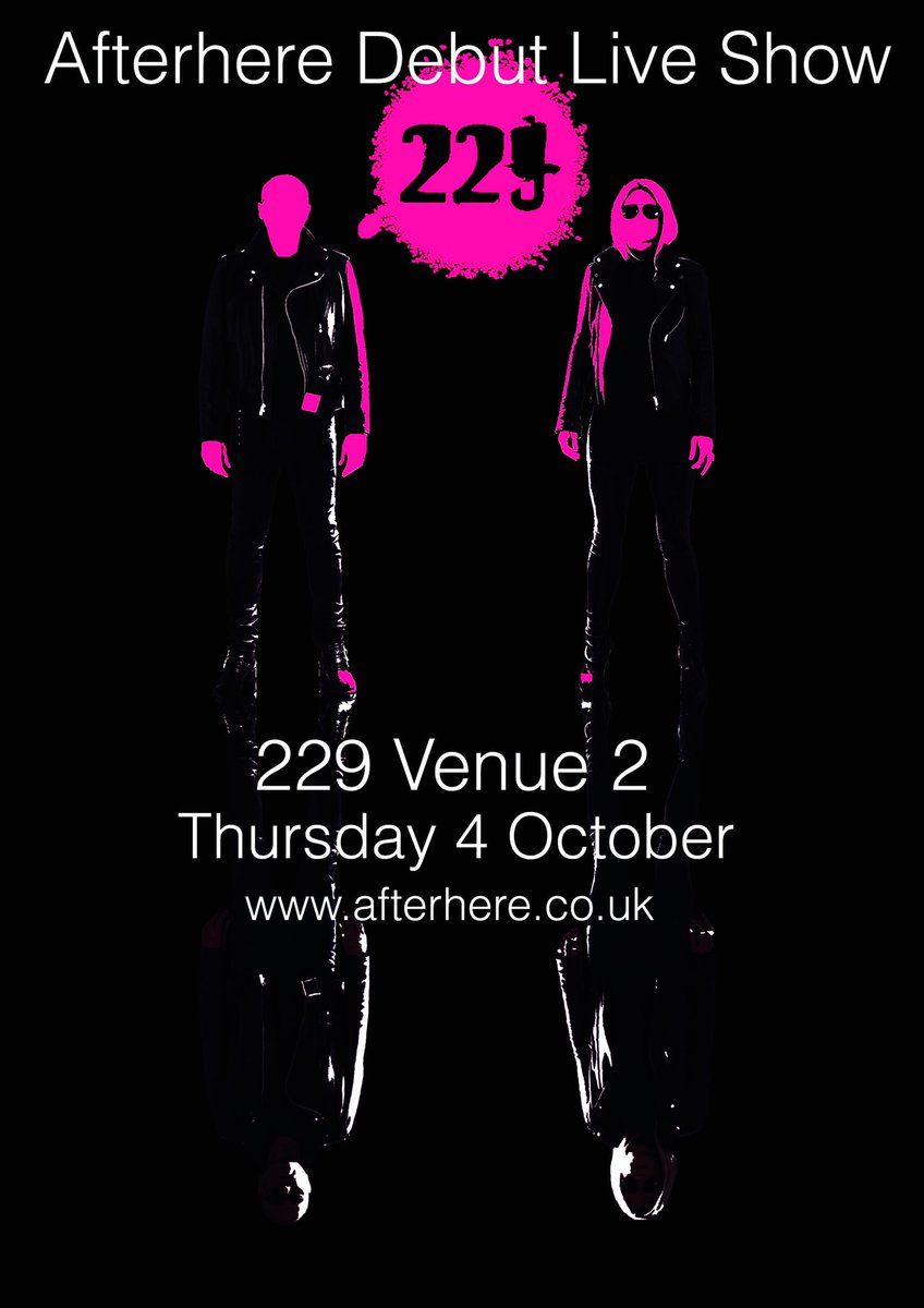 WeAreAfterhere's tweet photo. Not long now... Afterhere’s first ever live show. https://t.co/0Oo1dgSfc6