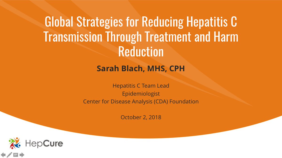 hepcure's tweet photo. On 10/2 @ 4:30 PM EST, @SarahJBlach of @CDAFound @GPRO_Fund will present on "Global Strategies for Reducing #HepatitisC Transmission Through Treatment and #HarmReduction." Learn more here ... https://t.co/hHXQjANlkS
#NOHep #HepC #HCV https://t.co/NL1dIajPMU