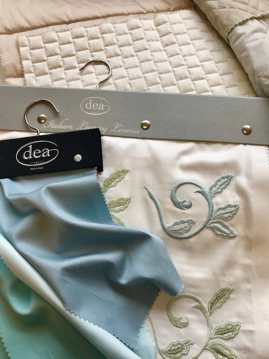 FineLinenBath's tweet photo. Today we took an order for a customer who was replacing her current DEA bedding after ten years of regular use. Thanks to @dea_italy heirloom collections we were able to replace it with the same bedding!
#happycustomer #Italian #luxury #bed #fabric #quality #heriloom #DEA https://t.co/MdoKiIWR7i
