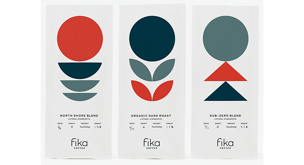 CommArts's tweet photo. CA Winner: @studioMPLS developed a packaging system for @TheFikaCoffee that captures the Swedish sentiment of fika—making time to share a cup of coffee. https://t.co/Zxqlr7xhJk https://t.co/8OxDvLcAUE