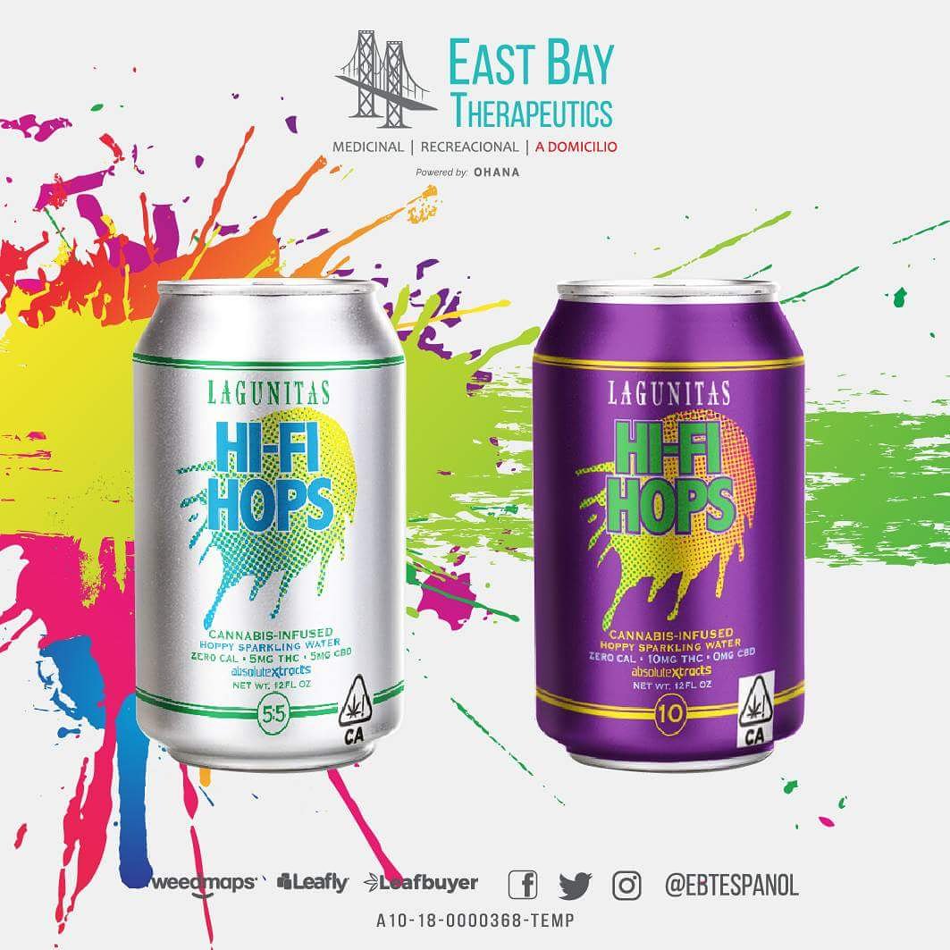 ebtespanol's tweet photo. Esta bevida inspirada en las IPA es fabricada usando todo lo que Lagunitas sabe sobre bevidas refrescantes y cannabis. @OhanaGardens #eastbaytherapeutics #agua #espumante #cannabistherapy #fresco #drinkme #goldengatebridge #beverage #friscofun #emeryville #eastbayarea #yayarea https://t.co/HcXe2pkfnb