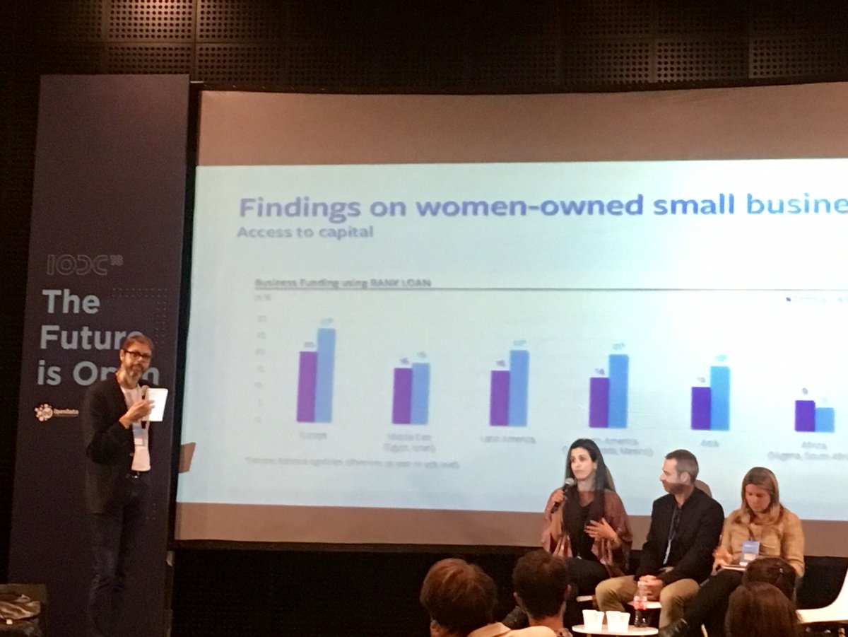 theReboot's tweet image. “We need to work with private sector, they should be here… next time” is a common refrain at #opengov #opendata confabs. Neat to hear @sverhulst @nataliaadler19 on how #DataCollaboratives are actually doing it. #IODC18