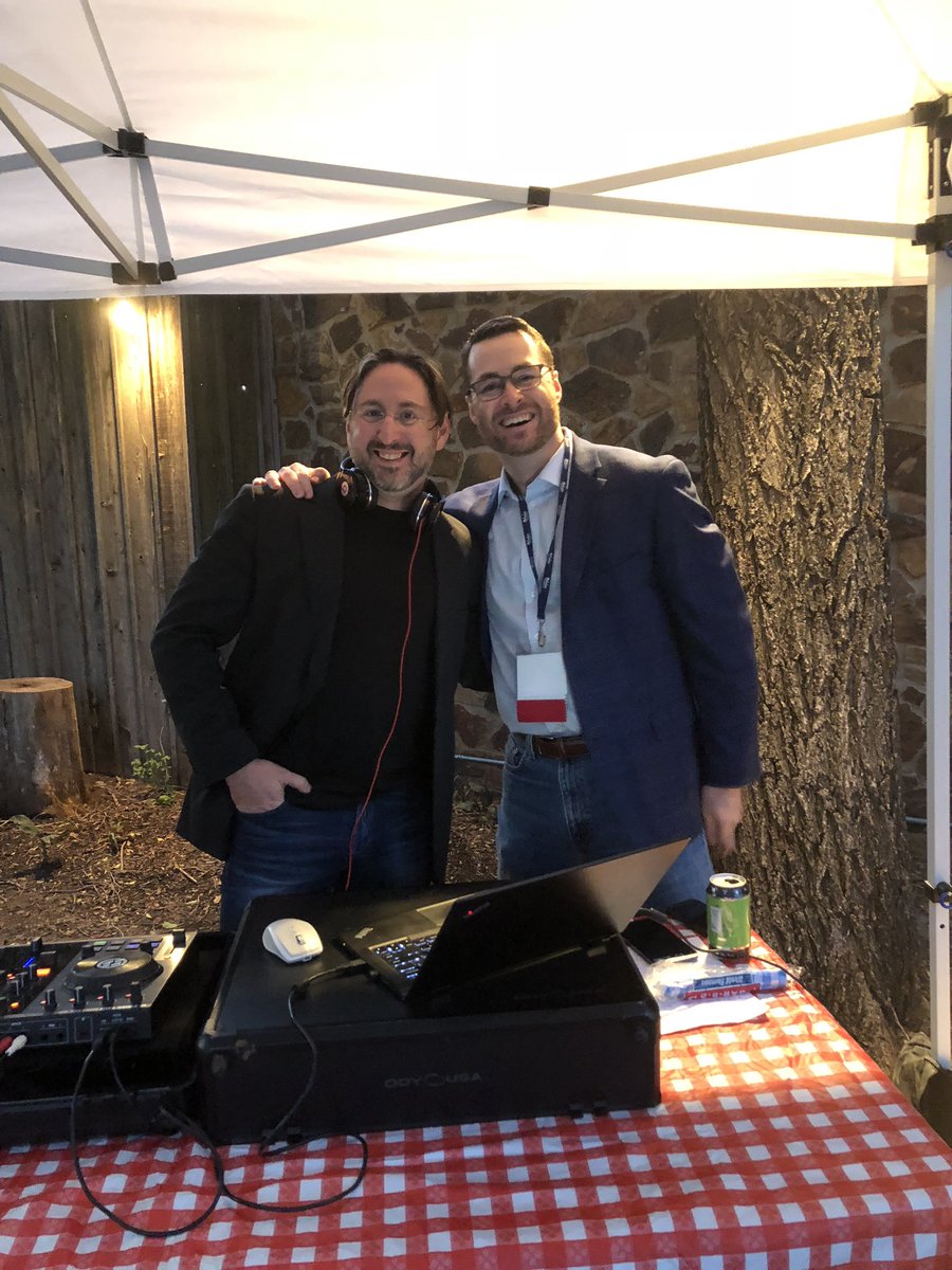DrMaceyLevan's tweet photo. I had such a great time in Oklahoma teaching and learning from all the transplant social workers! Thanks #STSW18 for an amazing celebration! #DJDorry and photobooths were in full effect! Plus I rode a mechanical bull for a grand total of 24 seconds 😂 https://t.co/7YRFrVHbr3
