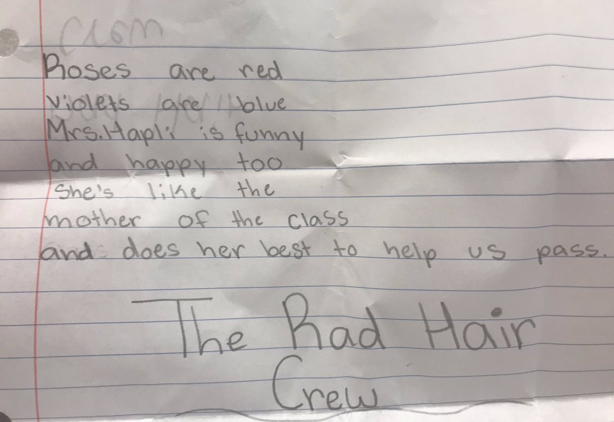karenkostyal's tweet image. Ode to Gamemaster came up as a #randomevent today. Our kids are so sweet! #classcraft #lltacademy #gamification #5thgrade #leaderinme How on earth am I going to pick the winning poem?!