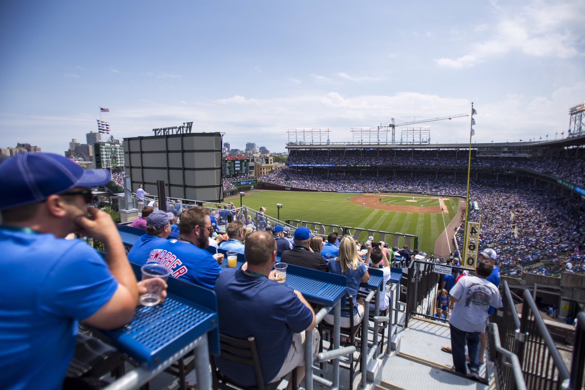 stephenmcniel's tweet photo. Heading to the Cubs game on Saturday with a generous client! https://t.co/D4hn5pr8f1