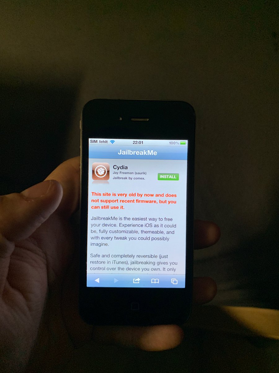 GethDE's tweet image. Haven't done this in a VERY long time =D #iphone4 #jailbreakme #ifaith