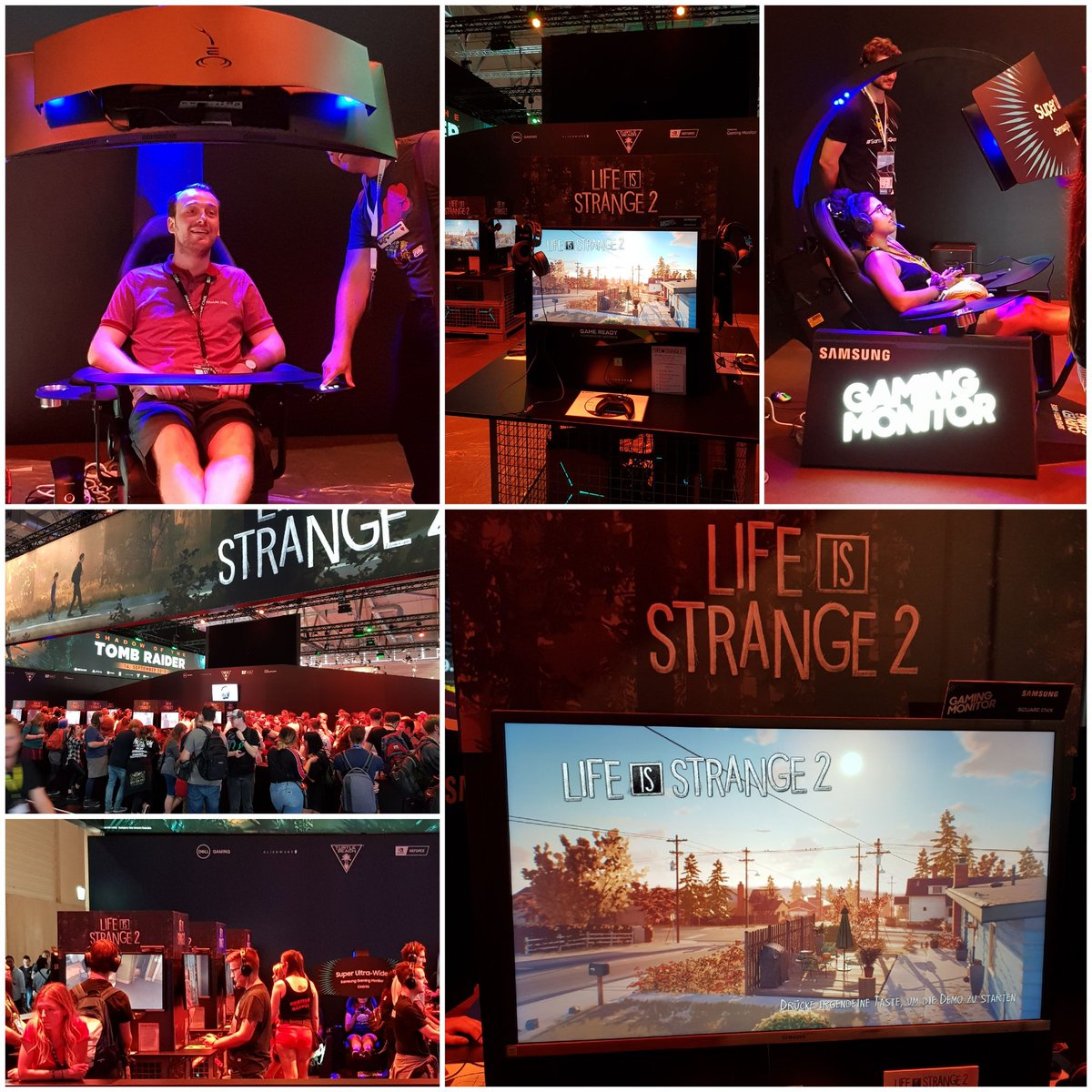 PepeDijkstra's tweet photo. Great to see #LifeisStrange2 - episode 1 start shipping. Reactions at #Gamescom18 were amazing. Glad to been able to support #SquareEnix on it #Samsung4Gamers. https://t.co/yOUv01AE0k